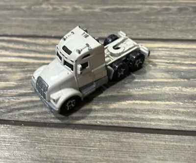 2004 Matchbox White Tractor Cab Semi Truck Toy Vehicle • $11.99