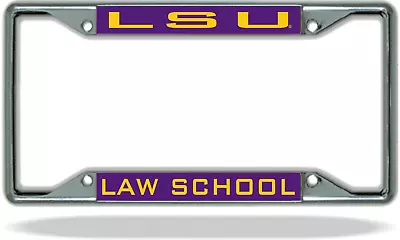 Louisiana State LSU LAW SCHOOL License Plate Frame • $24.83