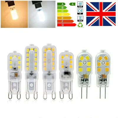 £9.99 • Buy 2/6/10X G4 G9 LED Bulb 2W 3W 5W Capsule Light Bulbs Lamps Replace Halogen Bulbs