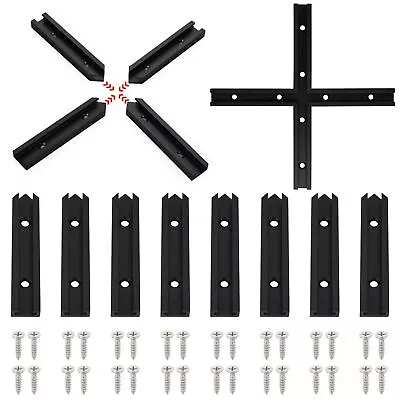 3  T Track Intersection Kit Universal With Predrilled Mounting Holes 4Set • $26.34