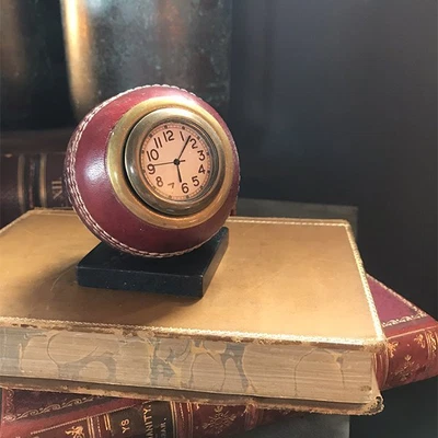 £50.91 • Buy Culinary Concepts Cricket Ball Clock With Marble Base