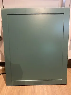 Green Shaker Kitchen Door  600 X 720 Stock Df906 • £30