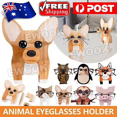 $10.95 • Buy Eyeglasses Holder Eye Glasses Display Stand Animal Sunglasses Rack Decoration AU