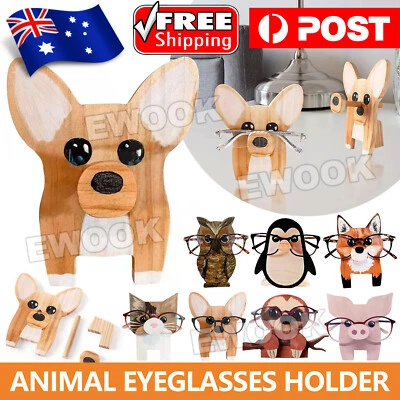 $10.95 • Buy Eyeglasses Holder Eye Glasses Display Stand Animal Sunglasses Rack Decoration AU