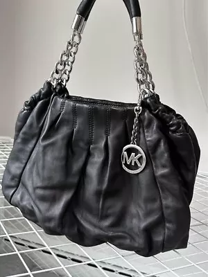 Michael Kors Leather Shoulder Bag • $100