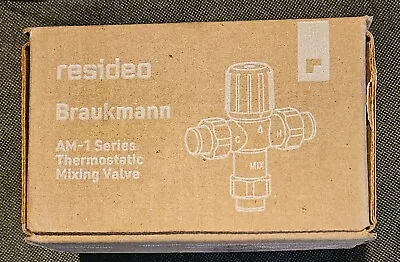 Mixing Valve  Honeywell Am102r-us-1 Am-1 Series 1  80-180f Union Sweat. • $115