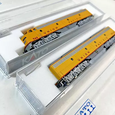 New N Scale Kato E9a E9b Up Union Pacific Diesel Engine Locomotive Set • $53