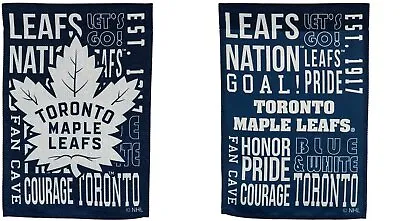 Toronto Maple Leafs Premium Garden Flag Banner Double Sided Fan Rules... • $16.79