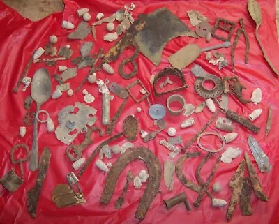 Large Lot Of DUG CIVIL WAR RELICS Sharps Bullets ETC HAMMOND COLLECTION  .. 699 • $59