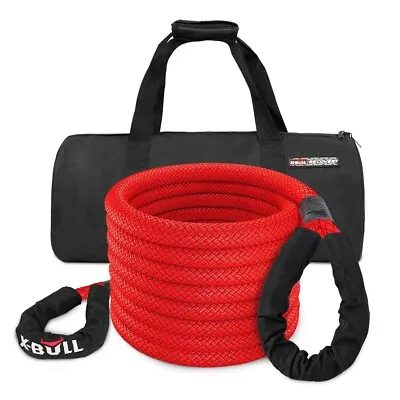 X-BULL Towing Recovery Rope 7/8 X20'/30'  Emergency Snatch Strap 28600LBS • $54.90
