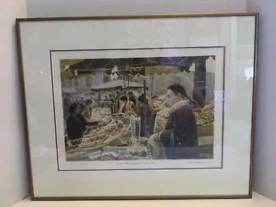 $159.99 • Buy Harold Altman Signed Lithograph Rue Mouffetard 1984 III Paris Market Scene