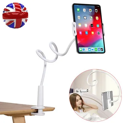 £10.20 • Buy Universal 360° Gooseneck Fold Bed Mount Holder Desk Stand For IPad Tablet Phone