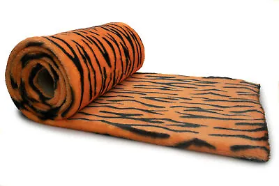 Minkee Winky Plush Double-sided Printed Tigger 50 X 180 Cm • £4.62