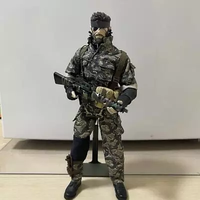 Metal Gear Gear Solid 3 RAH Snake Eater Figure Ver. Camouflage Used No Box Japan • $182