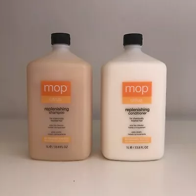 $59.90 • Buy MOP Citrus Replenishing Shampoo Conditioner Duo 33.8 Oz Each   New Fresh
