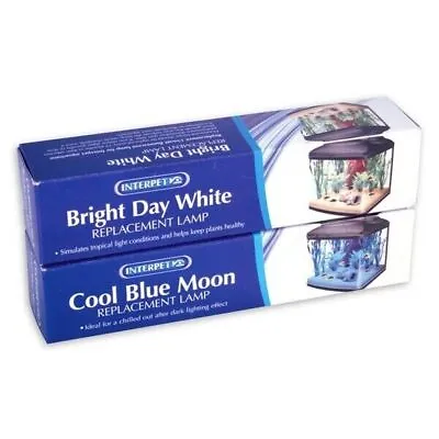 Interpet AQ3 Bright White Blue Moon 15w Bulb Fish Pod Aquarium Lamp • £13.99