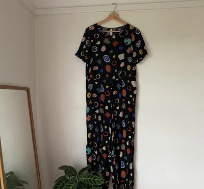 $30 • Buy Gorman Atelier Bingo Jumpsuit Pantsuit - Size 8