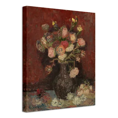 $15.03 • Buy Canvas Print Picture Van Gogh Painting Repro Home Decor Wall Art Floral Framed