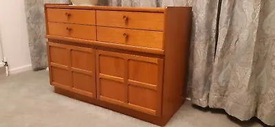 Retro Mid Century Teak Sideboard By Nathan Furniture  • £250