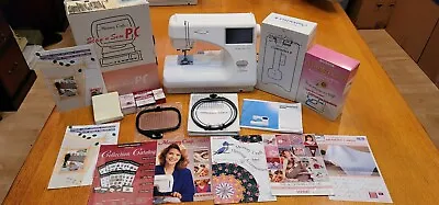 Janome Memory Craft 9000 Embroidery Machine Cloth Setter III Scan N Sew Foot  • $650