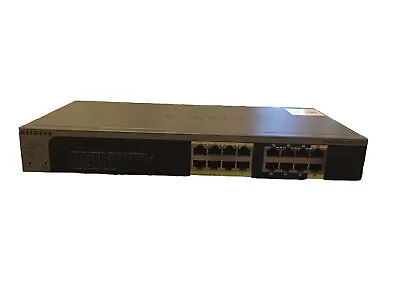 NETGEAR GS516TP 16-Port Gigabit Ethernet Smart Switch With 8 PoE And 2 PD Ports • £75