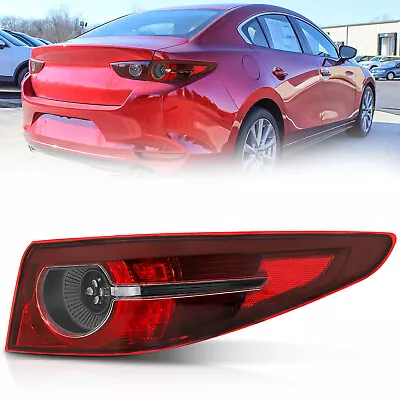 LED Tail Light For 2019-2021 Mazda 3 Right Passenger Outer Side Brake Rear Lamp • $73.99