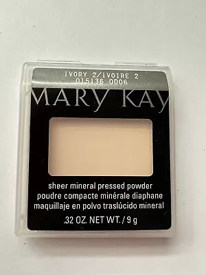 Mary Kay Sheer Mineral Pressed Powder - Ivory 2 • $13