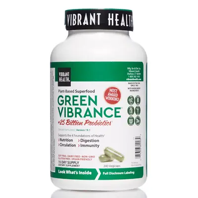 $62.33 • Buy Green Vibrance Caps, 240 Count - 22020392