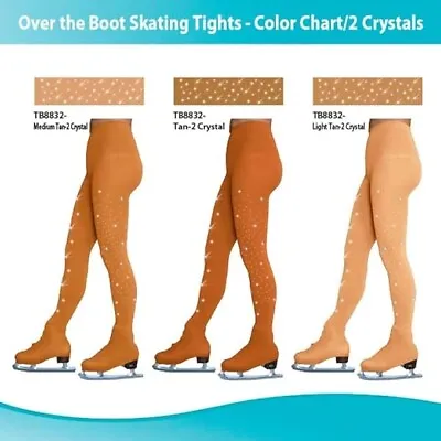 Chloe Noel Ice Skating - Light Ran Over The Boot Tights TB8832 [RS1] • £14.95