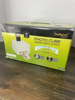 Vupoint Solutions Photo Cube Compact Photo Printer IP-P20-VP In Original Box • $35.99