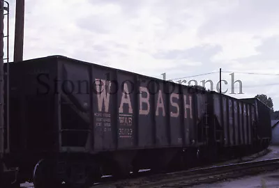 Original RR Slide: WABASH Hopper #36823 @ Hagerstown MD; 8/13/1967 • $8.95