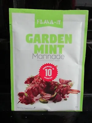 Flava It Garden Mint 10 Minute Marinade 35g Buy 1 3 4 6 Or 12 New Uk Freepost • £4.99