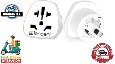 $23.69 • Buy LENCENT 2X World To Australia Travel Adapter, Visitor From USA/Europe/United Kin