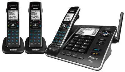 Uniden Xdect 8355+2 Triple 3 Handset Cordless Telephone System+answer Machine • $299.95