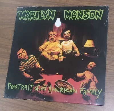 Marilyn Manson Portrait Of An American Family Vinyl LP 1994 Factory Sealed New • $666