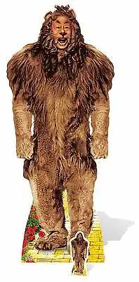 The Cowardly Lion The Wizard Of Oz Lifesize & Mini Cardboard Cutout / Standee • £38.99
