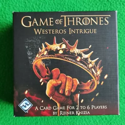 Game Of Thrones Westeros Intrigue Card Game Complete • £4.99