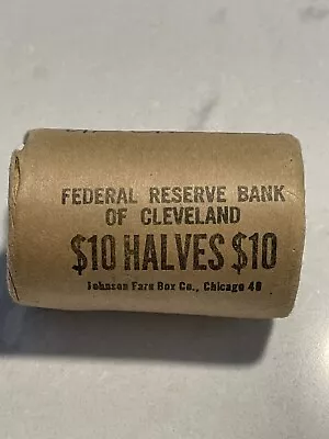 1964 Kennedy Half Dollar Original Bank Roll ($10) With Toning On The End Coins • $275