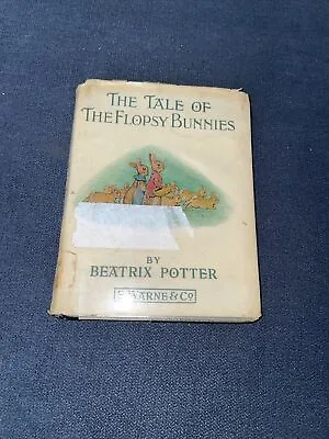 VTG 1937 The Tale Of The Flopsy Bunnies By Beatrix Potter F. Warne HC • $6.93