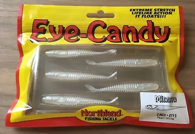 Northland Fishing Tackle - Eye-Candy Minnow - 3  5/Card - Multiple Color Options • $7.99