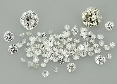 Mixed Lot Of Natural Diamonds 1.28ct Natural Loose Diamonds • £2.20