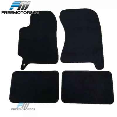 Fit 02-07 Subaru Impreza WRX STI Floor Mats Front Rear Nylon Carpets 4PC Black • $49.99