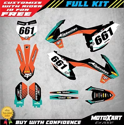 Custom Graphics For KTM 85 SX 2018 - 2024 VITAL STYLE Full Sticker Kit Decals • $212.42