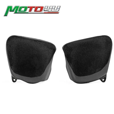 Carbon Fiber Side Fairing Battery Cover For Triumph BONNEVILLE T100 SE ACE 01-15 • $68.59