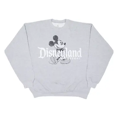 £16.99 • Buy DISNEY Mickey Mouse Sweatshirt Grey Mens L