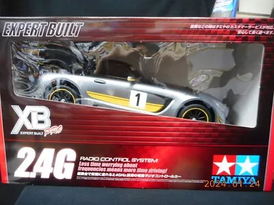 Tamiya Oem 1/10 Rc Xb Mercedes Amg Gt3 Pre Assembled Chassis Kit W/ Painted Body • $286.39