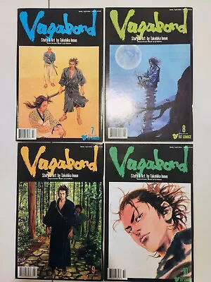 $30 • Buy Vagabond Manga (Viz 2001) English Edition, #7-10, You Choose, Excellent Cond.