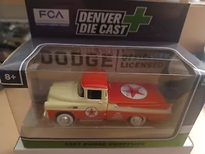 Denver Die-Cast 1:48 Scale 1957 Dodge Sweptside Truck - TEXACO - New • $16.99