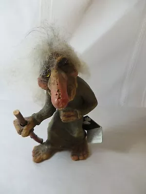 Vintage Nyform Retired 7  Troll Hag Woman Doll  • $48.88