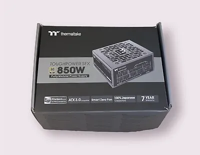 Thermaltake Toughpower SFX 850w PSU Modular PCIe Gen 5 16pin 80+ Gold ATX 3.0 • £129